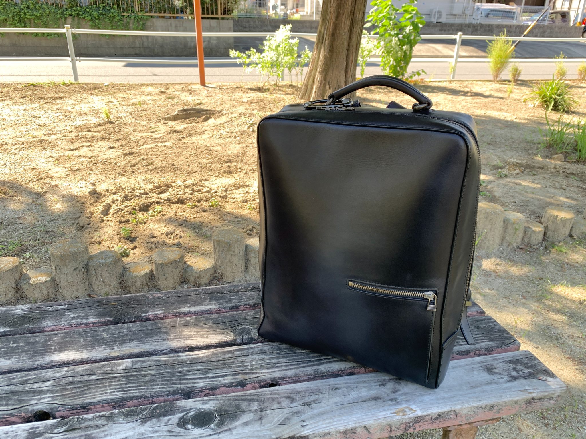 MOTHERHOUSE - 【美品】MOTHER HOUSE / AntiqueSquareBackpackの+