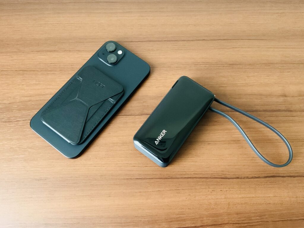 Anker Power Bank (10000mAh, Fusion, Built-In USB-C ケーブル) 